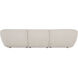 Amelia White Modular Left Sectional, Lounge